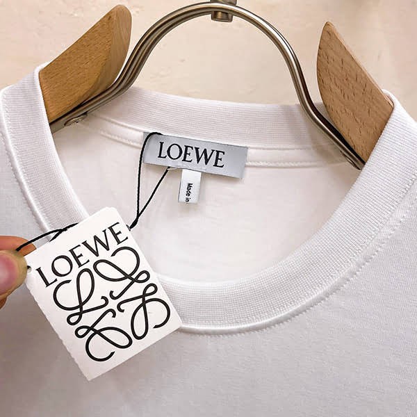 ロエベ コピー☆ルーズフィットTシャツ アナグラム 2色（コットン） H526Y22XAG